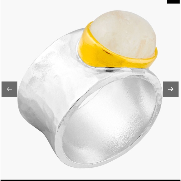 Fun Sun Day Ring, Two-Tone message me size after purchase available 5,7,9,10,11 - Picture 2 of 7